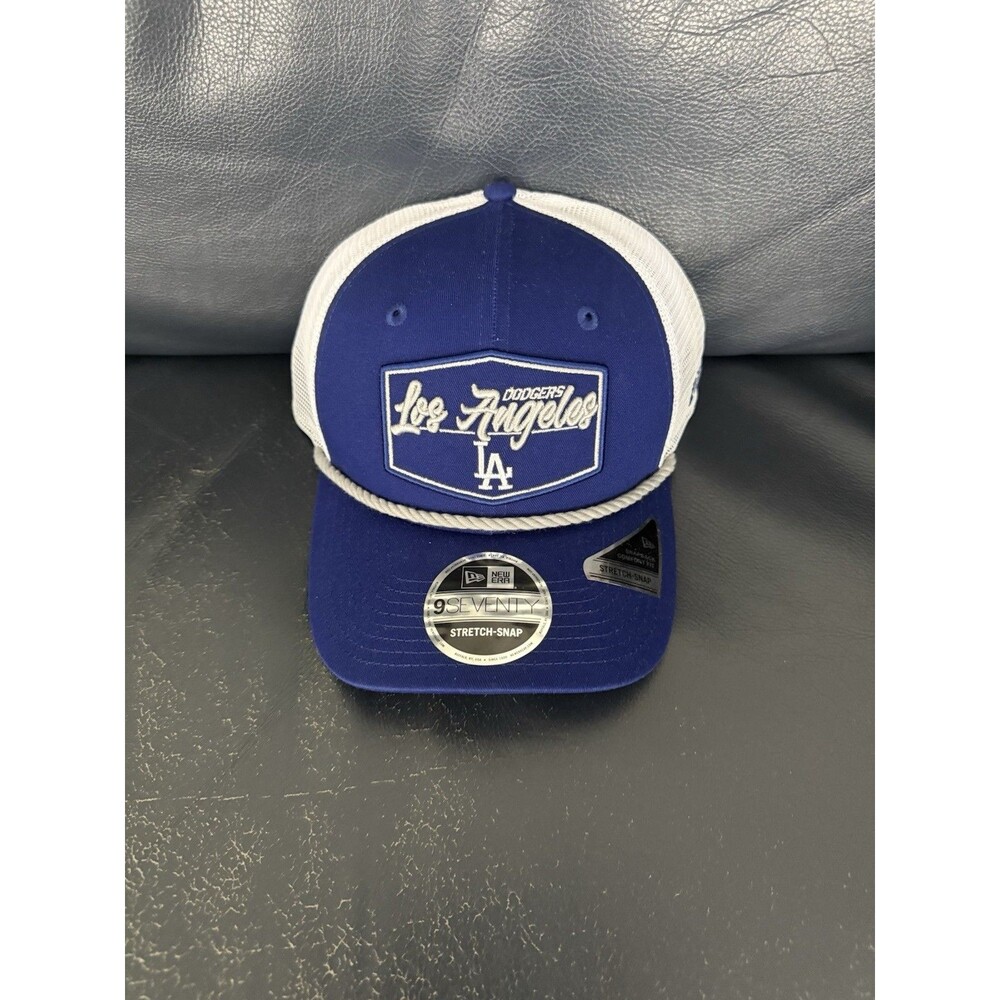 New Era Los Angeles Dodgers MLB 9SEVENTY Stretch-Snap Snapback Trucker Hat